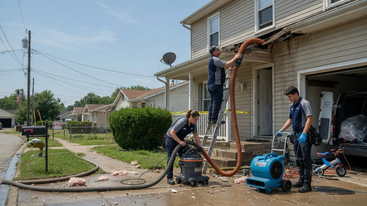 Water Damage Restoration in Lebanon, IL near me